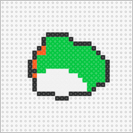 Yoshi stock - yoshi,mario,nintendo,dinosaur,character,head,cute,video game,simple,green,white