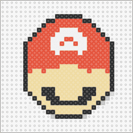 Mario stock - mario,nintendo,character,head,hat,simple,mustache,video game,beige,red