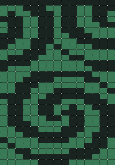 swirl - black, teal