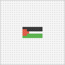 P - palestine,flag,country,charm,simple,support,red,green,white