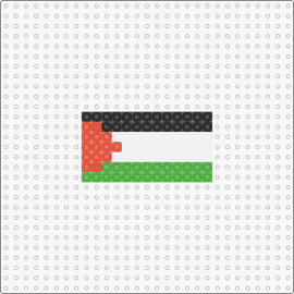 N - palestine,flag,country,charm,simple,support,red,green,white
