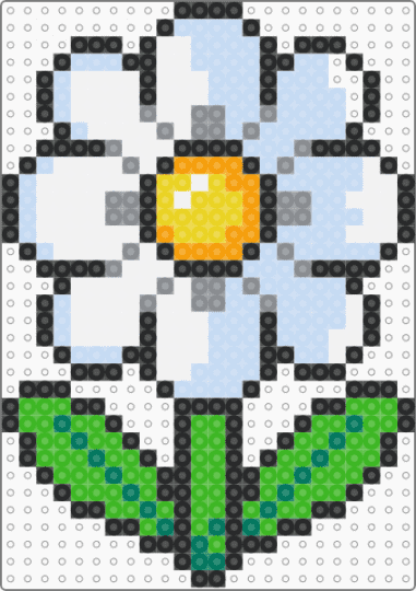 daisy - colorful, daisy, flower, gray, green, nature, spring, white