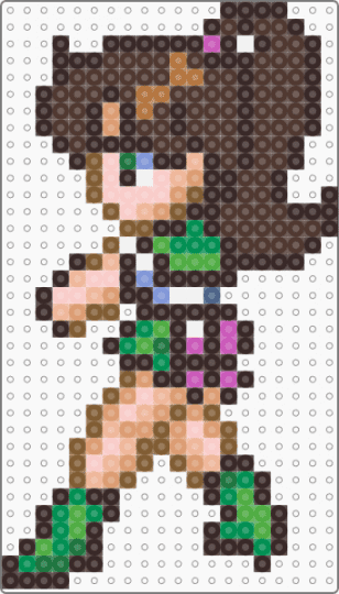 [G] Sailor Jupiter (Attacking) - anime, beige, brown, character, makoto kino, sailor jupiter, sailor moon, sailor moon another story, super famicom, superhero