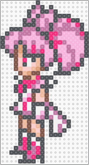 [G] Super Sailor Chibi Moon - anime, character, chibiusa tsukino, gray, pink, sailor chibi moon, sailor moon, sailor moon another story, super famicom, superhero