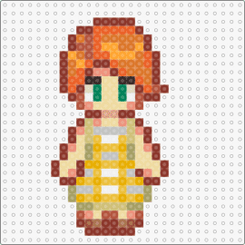 Stardew Valley Penny (Seasonal Outfit, Summer 2) - penny,stardew valley,character,video game,yellow,orange