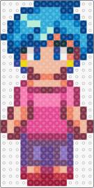 Stardew Valley Emily (Seasonal Outfit, Spring) - emily,stardew valley,character,video game,pink,blue