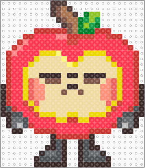 Sunny Apple (Caleb Love and Deepspace Plushie) - brown,red,beige,sunny apple,caleb sunny apple,sunny apple plushie,sunny apple lads,love and deepspace,lads