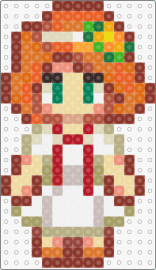 Stardew Valley Penny (Seasonal Outfit, Flower Dance) - penny,stardew valley,character,video game,white,orange