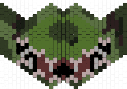 Spring Trap Mask - gold
