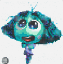 envy2 - envy,inside out,disney,character,movie,teal