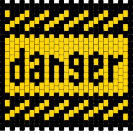 danger bag panel - danger,caution,sign,text,bag,panel,yellow,black