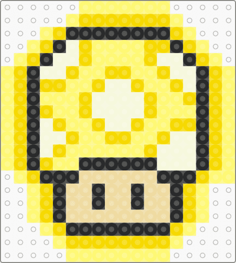 Sun ☀️ Themed Mushroom 🍄 - yellow