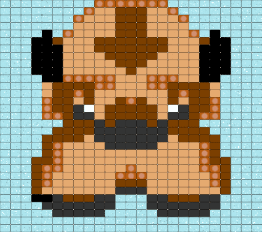 appa - light blue, orange