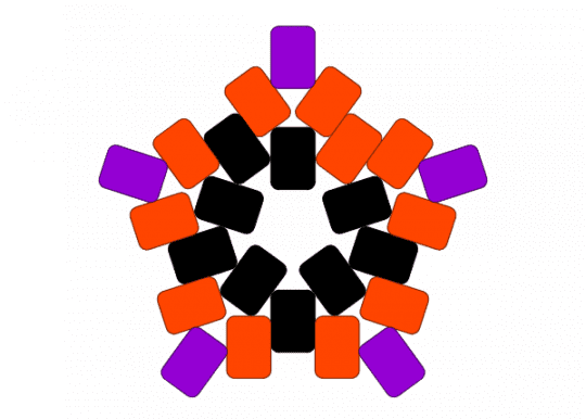 Halloween - purple, red