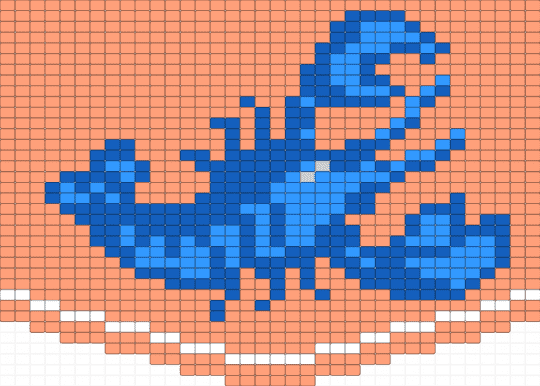 Gerald the Blue Lobster - blue, coastal, coral, lobster, maritime, ocean, orange, sea