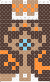 Smaller Sheikah Slate - sheikah slate,legend of zelda,video game,brown,tan