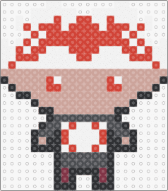 astarion - astarion,baldurs gate,chibi,character,video game,red,white,gray