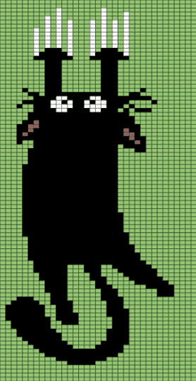 Cat Scratch - green