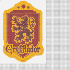 Gryffindor House - gryffindor,harry potter,crest,logo,book,story,movie,red,orange,gold