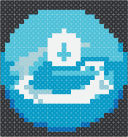 Ganyu Celestial shower - celestial shower,genshin impact,symbol,ganyu,video game,teal,light blue