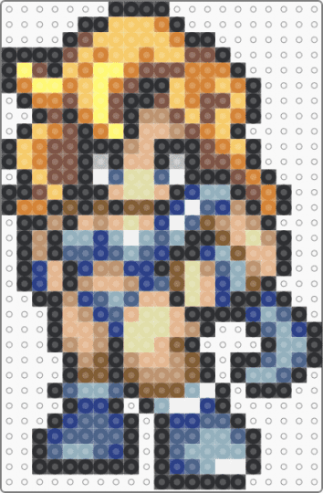 New Ayla - blue,beige,yellow,tan