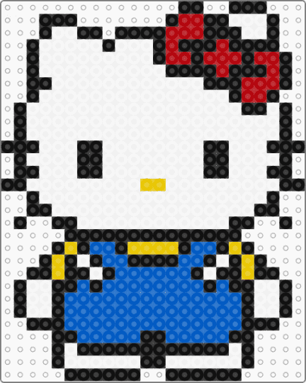 Kitty_Full_24x30 - blue, white