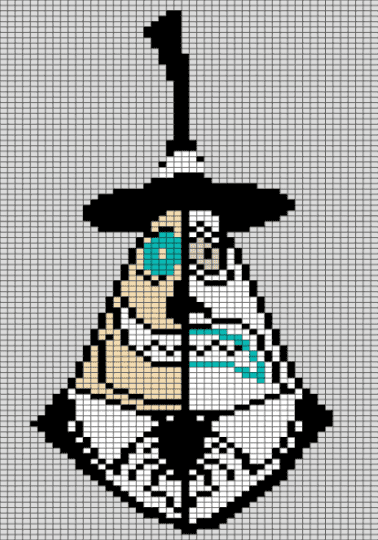 mayor (nightmare before christmas) - beige, white