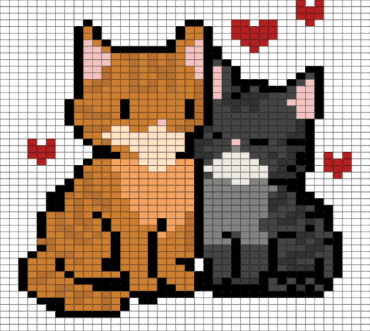 cats - brown, orange, white