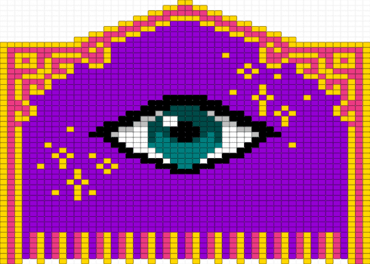 Waffle House Psychics - purple, yellow