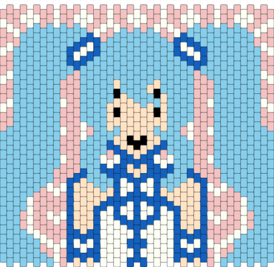 Miku🩵 - beige, light blue