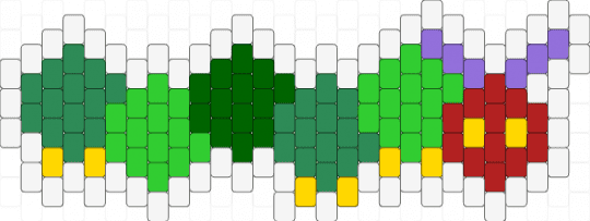 Hungry caterpillar- border - green
