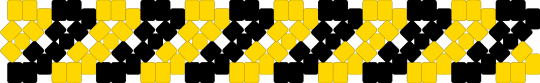 Caution tape X-base - black,yellow