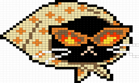 Cewl Cat - cat, fire, glasses, orange, yellow