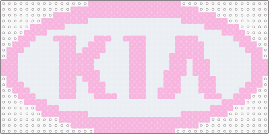 2012-2020 Kia logo (pink) - carlovers, cars, kia, logo, pink, white