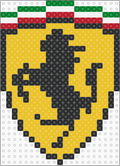 Ferrari logo - car lovers, ferrari, logo, yellow