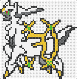 Arceus - arceus,pokemon,legendary,character,gaming,white,yellow