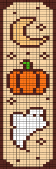 Halloween design - beige, brown