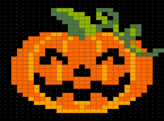 jack o lantern - orange