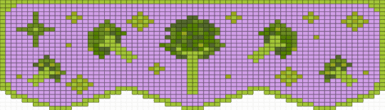 Broccoli banner - pink