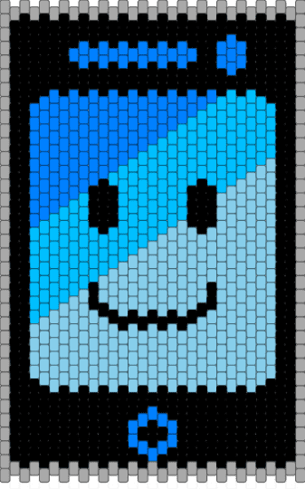 Mephone4 Bag! (front) - light blue