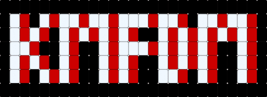 KMFDM - band, industrial rock, kmfdm, music, red, white
