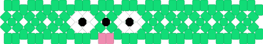 GIR x-base cuff pattern ! ( from invader zim - teal