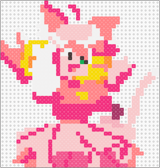 Pink (mini) - catgirl, deltarune, hatsuenae miku, mad mew mew, pink