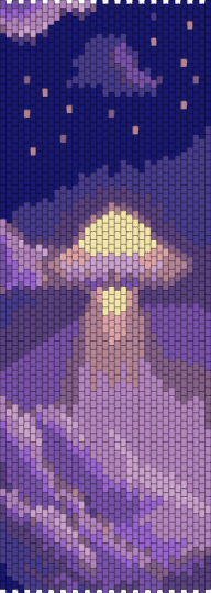 UFO - pink, purple