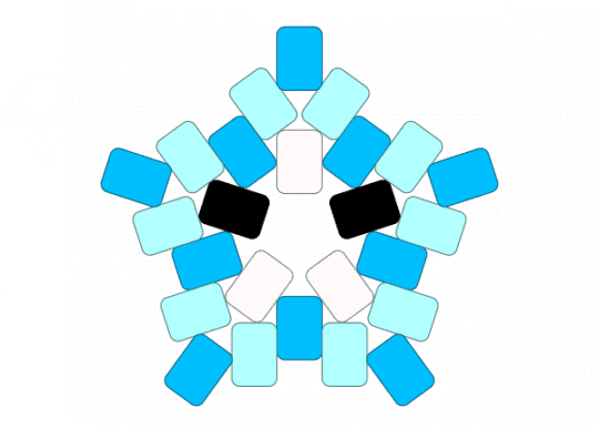 Dolphin star - cotddolphins, light blue, star