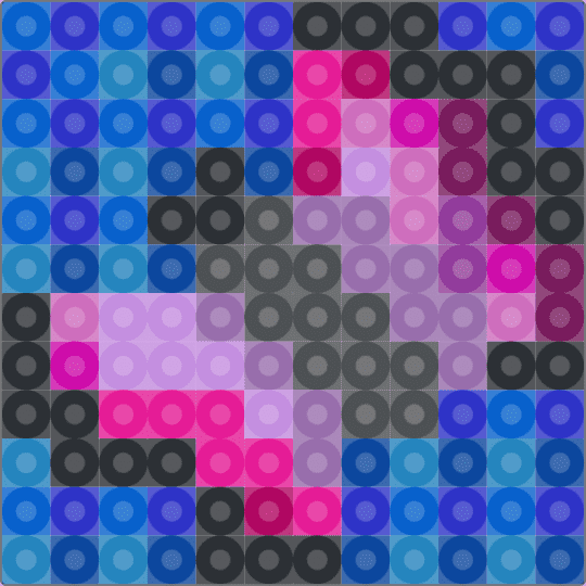 Purple Butterfly Perler - 