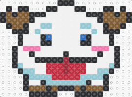 poro - poro,lol,league of legends,character,cute,video game,white,brown,red