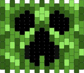 Minecraft Creeper - creeper,minecraft,video game,spooky,character,zombie,face,green,black