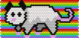 Gay Rainbow Happy Possum - possum,rainbow,animals,gay,pride