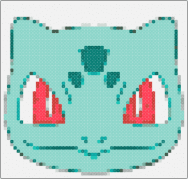 test - bulbasaur,pokemon,character,eyes,cute,teal,green